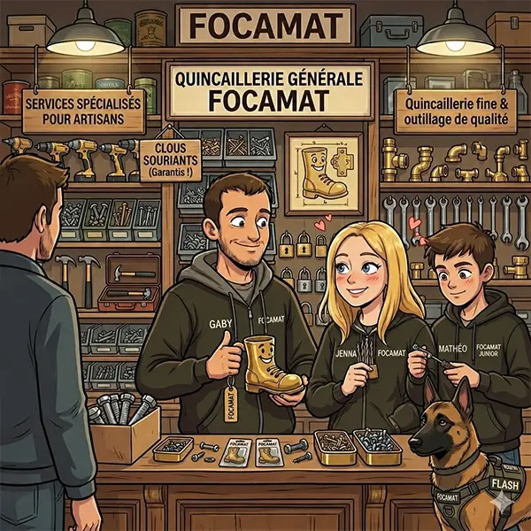 Photo IA de Focamat, Quincaillerie générale à Saint-Maximin (83)